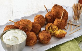 Croquetes de Batata e Salmao Temperado