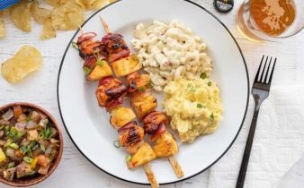 Kebabs de Frango para Churrasco