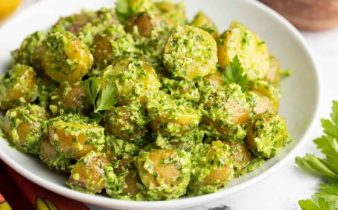 Salada de Batata ao Pesto