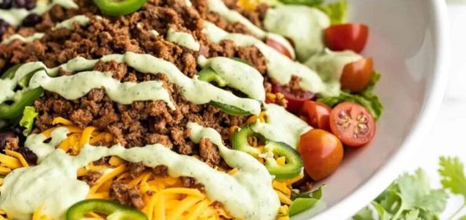 Salada de Taco de Peru